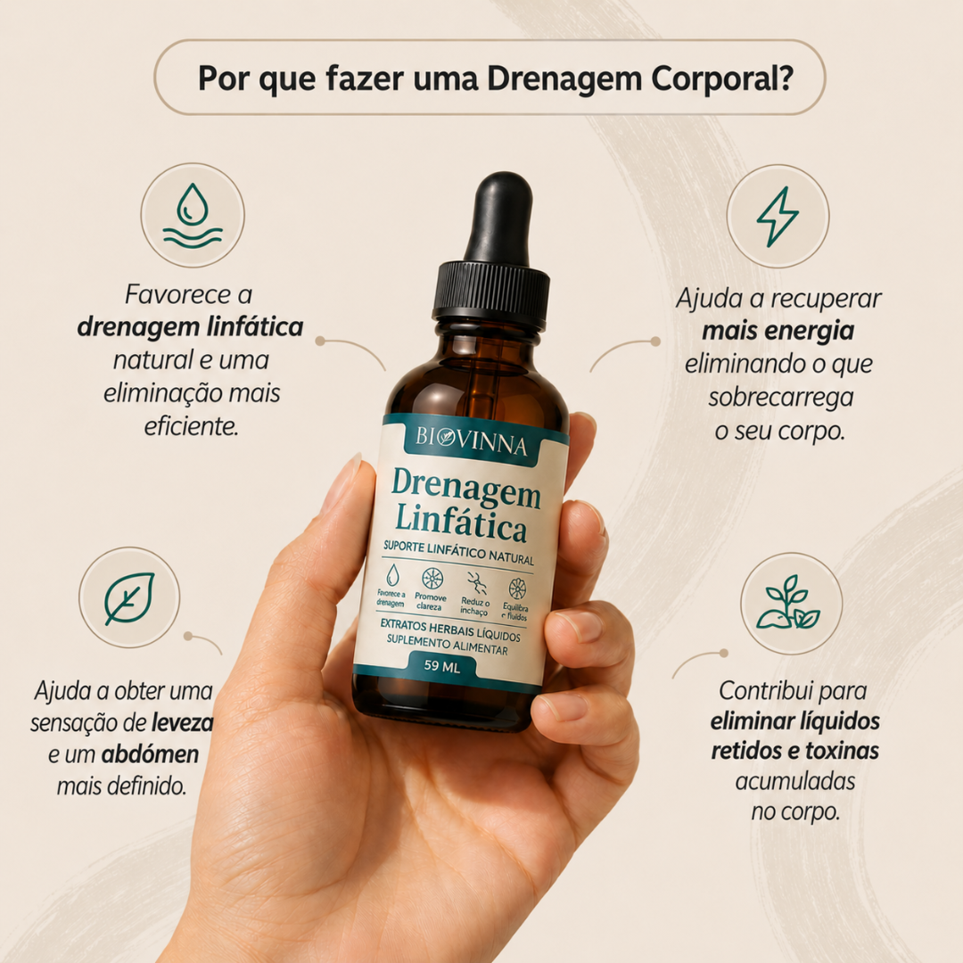 BIOVINNA® Drenagem Linfática
