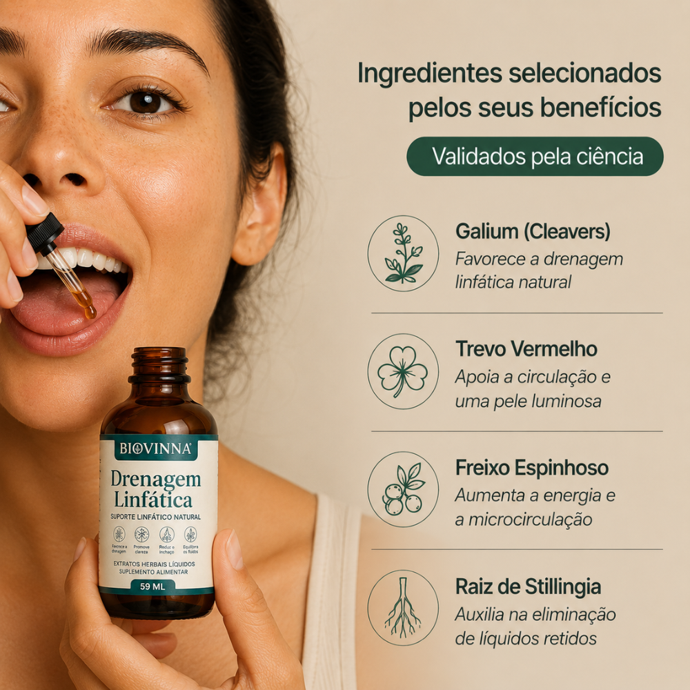 BIOVINNA® Drenagem Linfática